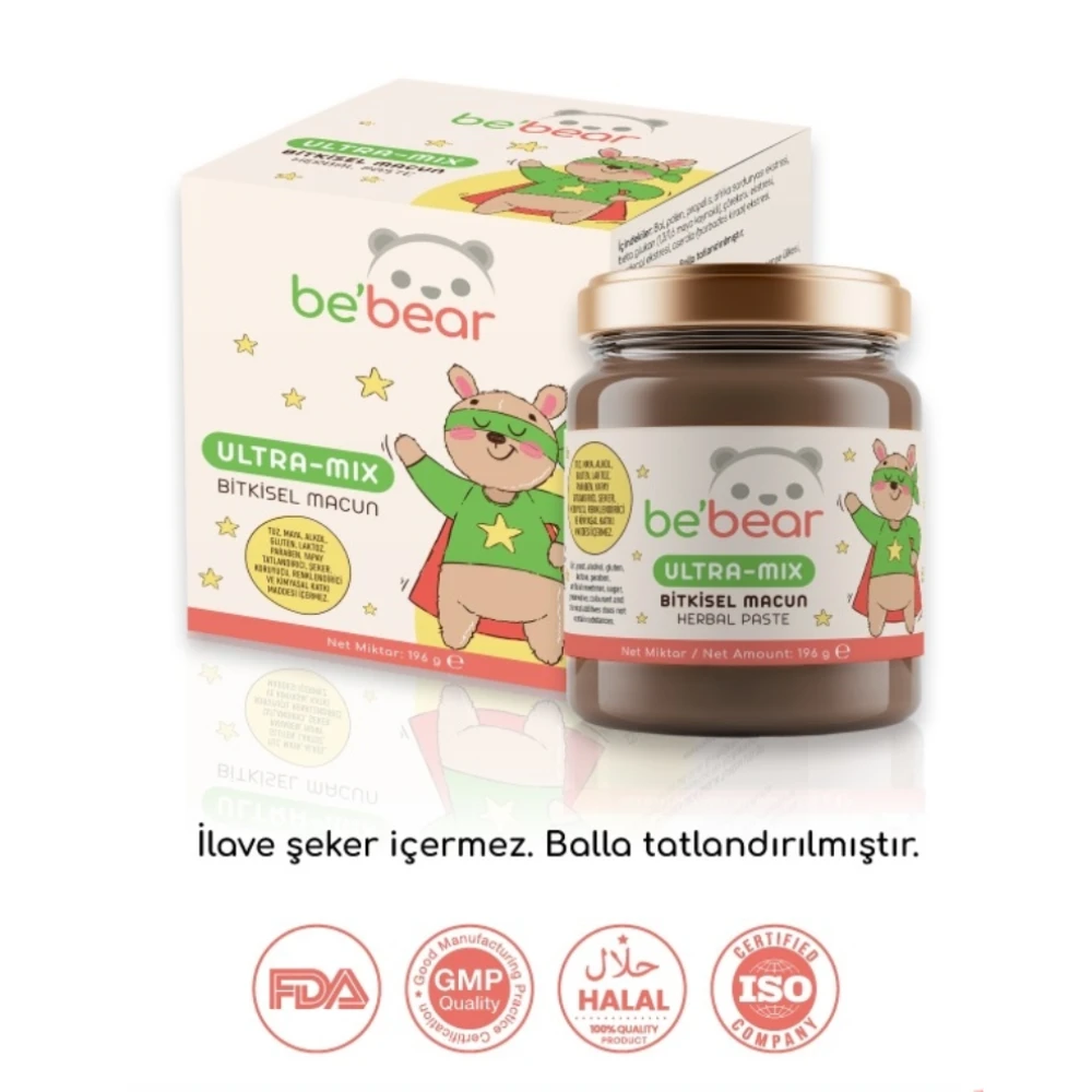 Be'bear Ultra Mix Bitkisel Macun Bebear Ultra Mix Bitkisel Macun