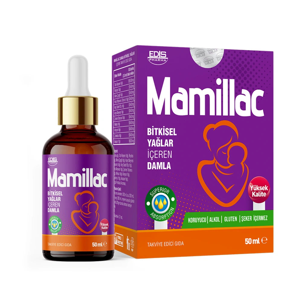 Mamillac Bitkisel Damla 50ml Mamillac Bitkisel Damla 50ml