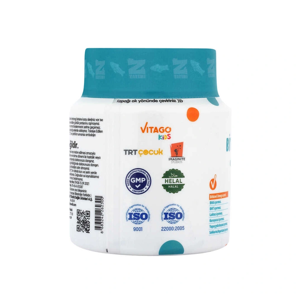 Z Takımı Bitkisel Omega 3 Gummies-3 Z Takımı Bitkisel Omega 3 Gummies